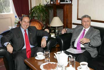 Με οικονομικά αιτήματα υποδέχτηκαν τον Γ.Αλογοσκούφη Ψωμιάδης και Παπαγεωργόπουλος