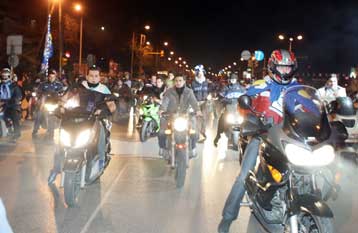 Σοβαρό τροχαίο σημάδεψε την μηχανοκίνητη πορεία των οπαδών του Ηρακλή