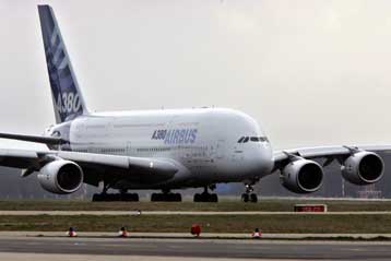 Πρώτη υπερατλαντική πτήση για το «σούπερ τζάμπο» Α380