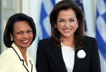 Ευρύ φάσμα θεμάτων στη συνάντηση Μπακογιάννη – Ράις στην Ουάσινγκτον