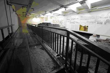 Ορατή πλέον η κοίτη του Ηριδανού στο σταθμό του μετρό Μοναστηράκι