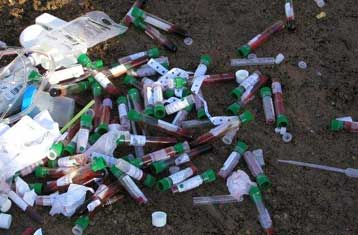 Στη χωματερή καταλήγουν επικίνδυνα ιατρικά απόβλητα της Θεσσαλονίκης