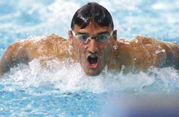 Πρόκριση στον ημιτελικό των 200μ μικτής ατομικής για τον Γ.Κοκκώδη