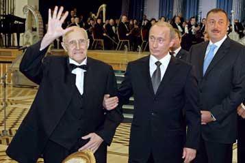 Το Κρεμλίνο γιόρτασε τα 80ά γενέθλια του Μ.Ροστροπόβιτς