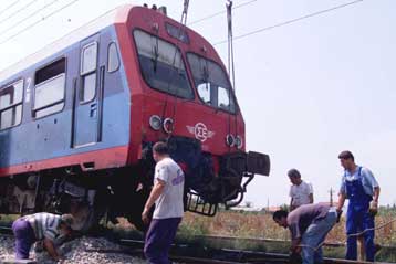 Εκτροχιασμός τρένου στα Λιβερά Ξάνθης χωρίς τραυματίες
