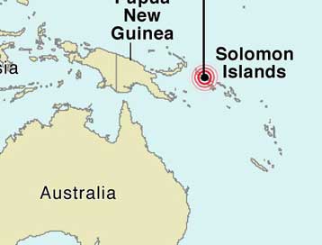 Τουλάχιστον 20 νεκροί από τα 8 Ρίχτερ και το τσουνάμι στα Νησιά του Σολομώντος