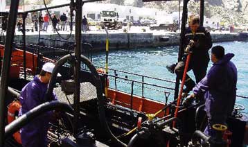 Διαφωνίες στη σύσκεψη για την απορρύπανση από το ναυάγιο του Sea Diamond