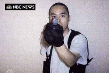 Το NBC έδωσε στη δημοσιότητα βίντεο με τον δράστη του μακελειού στη Βιρτζίνια