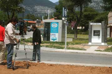 Κινηματογραφική ληστεία χρηματαποστολής στην πλατεία Θρακομακεδόνων