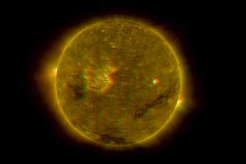 Τρισδιάστατα βίντεο του Ήλιου προειδοποιούν για μαγνητικές καταιγίδες