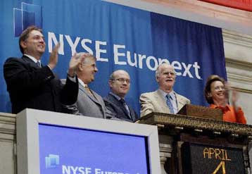 Υπερδιπλασιασμός κερδών για το NYSE-Euronext στο πρώτο τρίμηνο