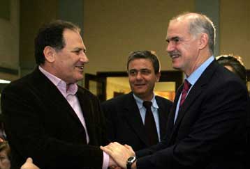 Συνάντηση Γ.Παπανδρέου – Κ.Λαλιώτη με το βλέμμα στις εκλογές