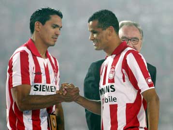 Παρών στη φιέστα του Ολυμπιακού και ο Ζιοβάνι