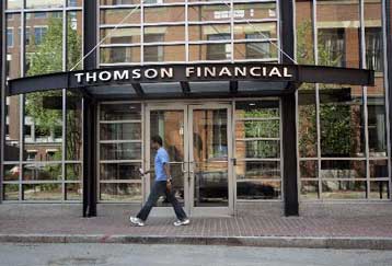 Στην εξαγορά του Reuters έναντι 17,2 δισ. δολαρίων προχωρά η Thomson Financial