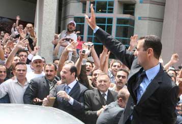 Δημοψήφισμα «πίστεως» στον πρόεδρο Ασαντ διεξάγεται στη Συρία