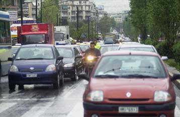 Υπό βροχή η επιστροφή από το τριήμερο του Αγίου Πνεύματος