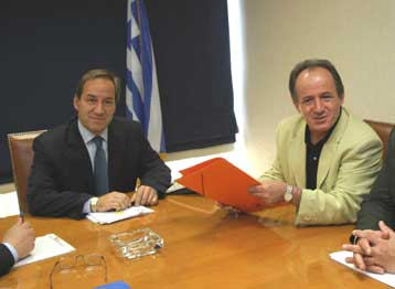 Συνάντηση Αλογοσκούφη με το προεδρείο της Οικονομικής και Κοινωνικής Επιτροπής