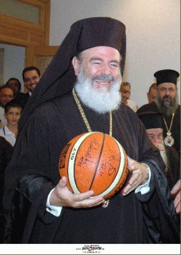 Τον πρωταθλητή Ευρώπης Παναθηναϊκό τίμησε ο αρχιεπίσκοπος Χριστόδουλος