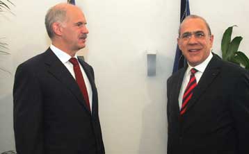 «Η έκθεση του ΟΟΣΑ επιβεβαιώνει τις αδυναμίες της οικονομίας» λέει ο Γ.Παπανδρέου