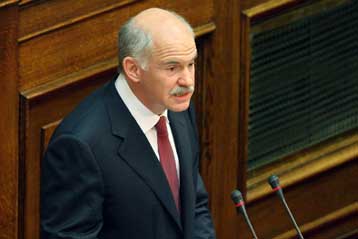 Οξύτατη επίθεση Παπανδρέου στην κυβέρνηση με αιχμή τα ομόλογα και τις προσλήψεις