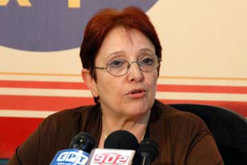 Καταδίκη του δικομματισμού ζητά από τη Λάρισα η γγ του ΚΚΕ Αλέκα Παπαρήγα