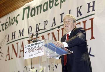 Το στίγμα και τις προτάσεις της Δημοκρατικής Αναγέννησης παρουσίασε ο Στ.Παπαθεμελής