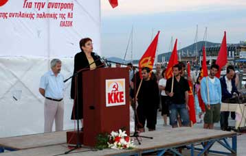 Επίθεση Παπαρήγα κατά ΝΔ, ΠΑΣΟΚ με αφορμή το θέμα των ομολόγων