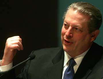 Για την υπερθέρμανση του πλανήτη μίλησε ο Αλ Γκορ στο Μέγαρο Μουσικής