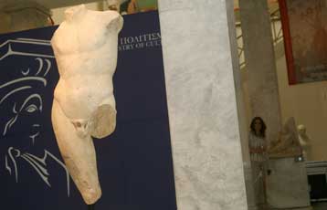 Επαναπατρίστηκε από την Ελβετία ο μαρμάρινος Απόλλων της Γόρτυνας