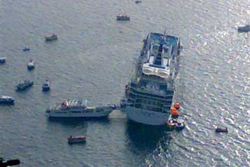 Αντιμετωπίστηκε  ο κίνδυνος ρύπανσης, δηλώνει η πλοιοκτήτρια του Sea Diamond