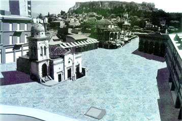 Ο Δήμος Αθηναίων απομάκρυνε παράνομα τραπεζοκαθίσματα από την πλατεία Μοναστηρακίου