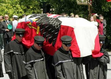 Κηδεύτηκε ο Αυστριακός πρώην πρόεδρος και ΓΓ του ΟΗΕ, Κουρτ Βαλντχάιμ