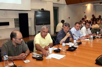 Διαμαρτυρία των εργαζομένων του ΥΠΠΟ για τη μεταστέγαση του υπουργείου