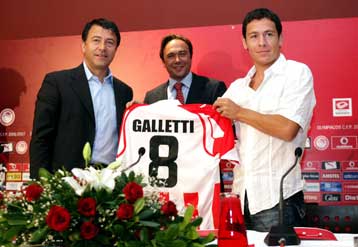 Στις τάξεις του Ολυμπιακού από την Παρασκευή ο Λουτσιάνο Γκαλέτι