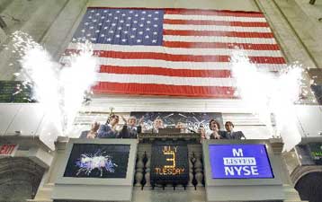 Ανοδος στη Γουόλ Στριτ και τα ευρωπαϊκά χρηματιστήρια