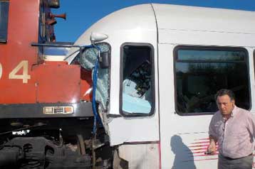 Πενήντα τρεις τραυματίες από μετωπική σύγκρουση τρένων στα Σεπόλια