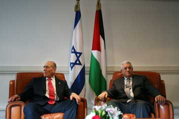 Ραντεβού στην Ιερουσαλήμ για τους Εχούντ Ολμέρτ και Μαχμούντ Αμπάς
