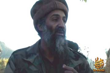 Μήνυμα του Μπιν Λάντεν δημοσιεύεται σε βίντεο στο Διαδίκτυο