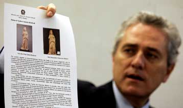 Ιταλικό τελεσίγραφο στο Μουσείο Γκετί για την επιστροφή αρχαίων αντικειμένων