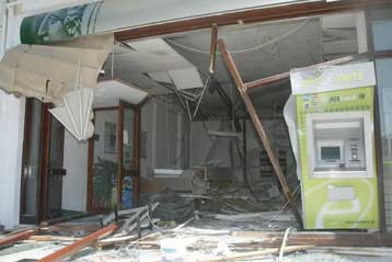 Αγνωστοι δράστες «σήκωσαν» ΑΤΜ στην Κρήτη