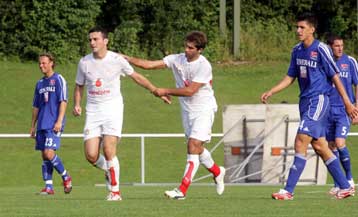 Τριάρα του Ολυμπιακού επί της Ουντερχάκινγκ στο πρώτο φιλικό επί Αυστρίας