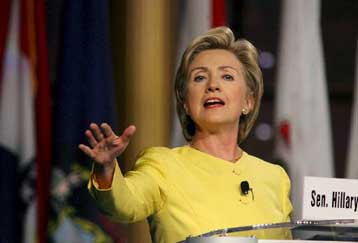 Την Χίλαρι Κλίντον στην προεδρία «βλέπει» το 63% των Αμερικανών