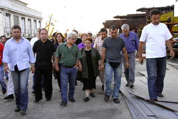 Να τιμωρήσουν ΝΔ και ΠΑΣΟΚ με την ψήφο τους ζήτησε από τους πολίτες η Αλ.Παπαρήγα