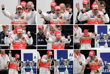 Θρίαμβος Αλόνσο με προσπέρασμα στη βροχή στο GP της Ευρώπης