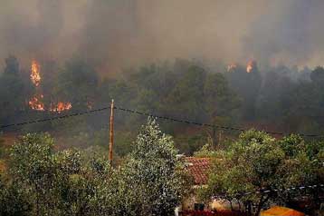 «Μπαράζ» από νέα μέτωπα φωτιάς σε δεκάδες περιοχές της χώρας