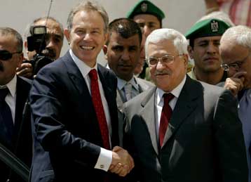 Συγκρατημένα αισιόδοξος για την ειρήνη στη Μέση Ανατολή εμφανίστηκε ο Τόνι Μπλερ