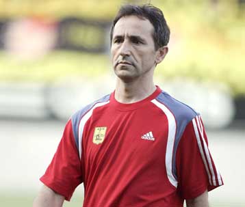 Πρώτη εμφάνιση του Κάλβο στη φιλική ήττα του Αρη από τη Μονακό