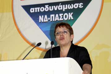 Όχι σε κάθε είδους Συνθήκη της ΕΕ, είπε η Αλέκα Παπαρήγα