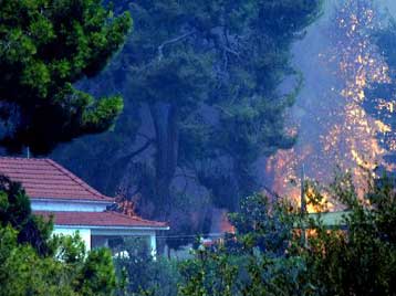 Στάχτες αφήνει πίσω της η πυρκαγιά στην Αιγιαλεία