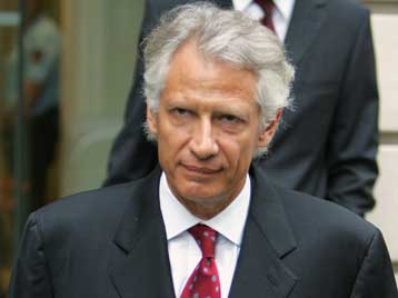 Απαγγέλθηκαν κατηγορίες εις βάρος του Ντε Βιλπέν για την υπόθεση Clearstream